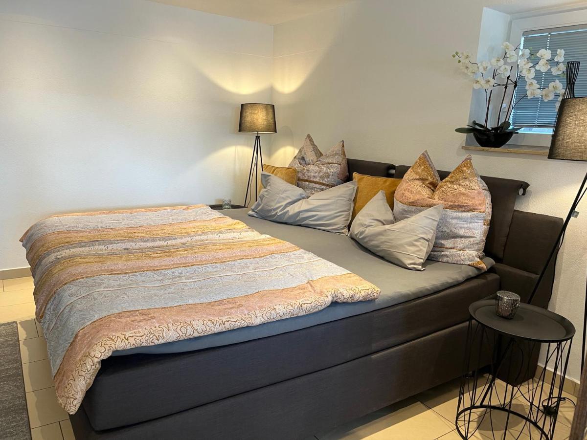 Schoene Ferienwohnung 2,5 Zimmer In Stadtnaehe Mit Eigenem Hofgarten 바링엔 외부 사진